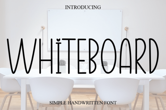 Embracing Simplicity: How Whiteboard Font Enhances Modern Design