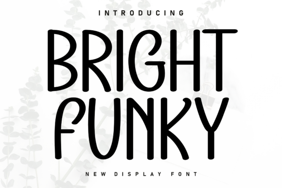Explore the Charm of Bright Funky Font