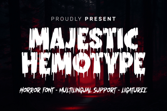 Exploring Majestic Hemotype: The Perfect Font for Horror and Elegance