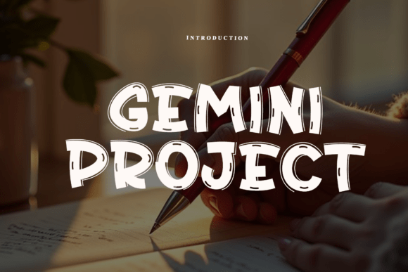 Exploring the Gemini Project Font: A Blend of Creativity and Modernity