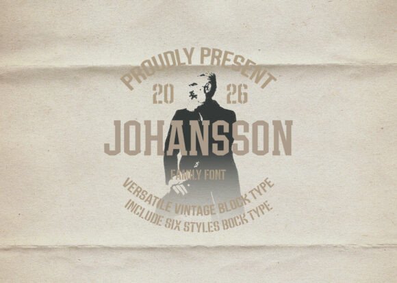 Johansson: Reviving Heritage Typography for Modern Brand Identity