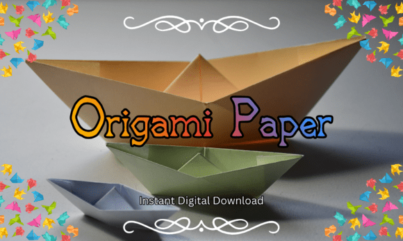 Origami Paper: Bring Creativity to Life with Whimsical and Playful Typography