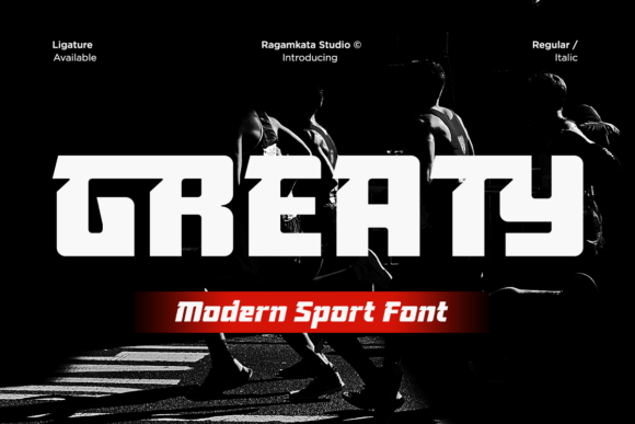 Push the Limits of Speed and Power with Greaty: A Modern Sport Typeface Guide