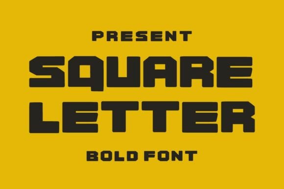 Square Letter: A Versatile and Friendly Font for All Your Creative Needs