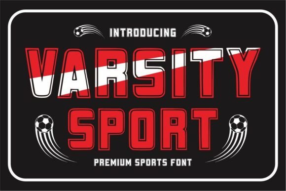Varsity Sport: A Modern Champion's Font for Bold Designs